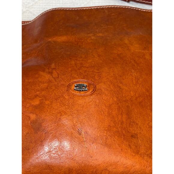 Conte Di Cavour Italy Brown Leather
Shoulder Bag - Picture 9 of 14